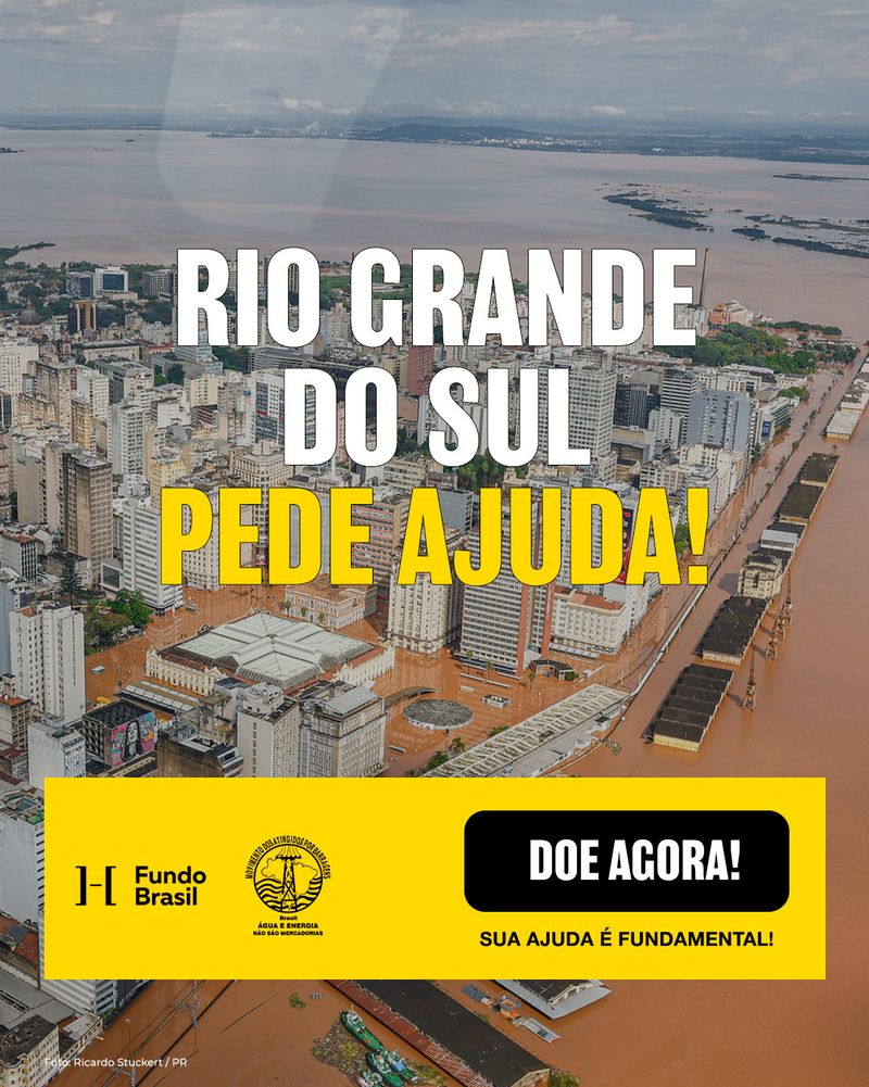RS pede ajuda!