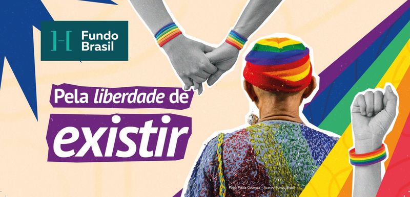 Mala direta sobre LGBTQIA+, com o dado do Atlas da Violência em destaque