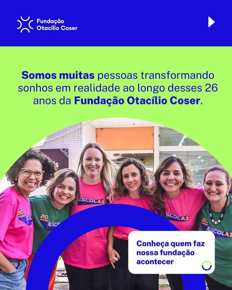 Carrossel: Time 2026 da Fundação 1