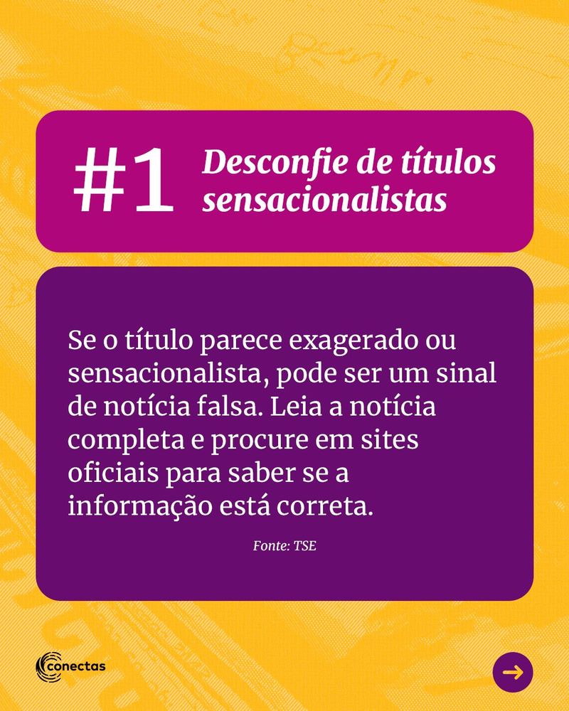 Carrossel: Como identificar se o conteúdo é falso 2